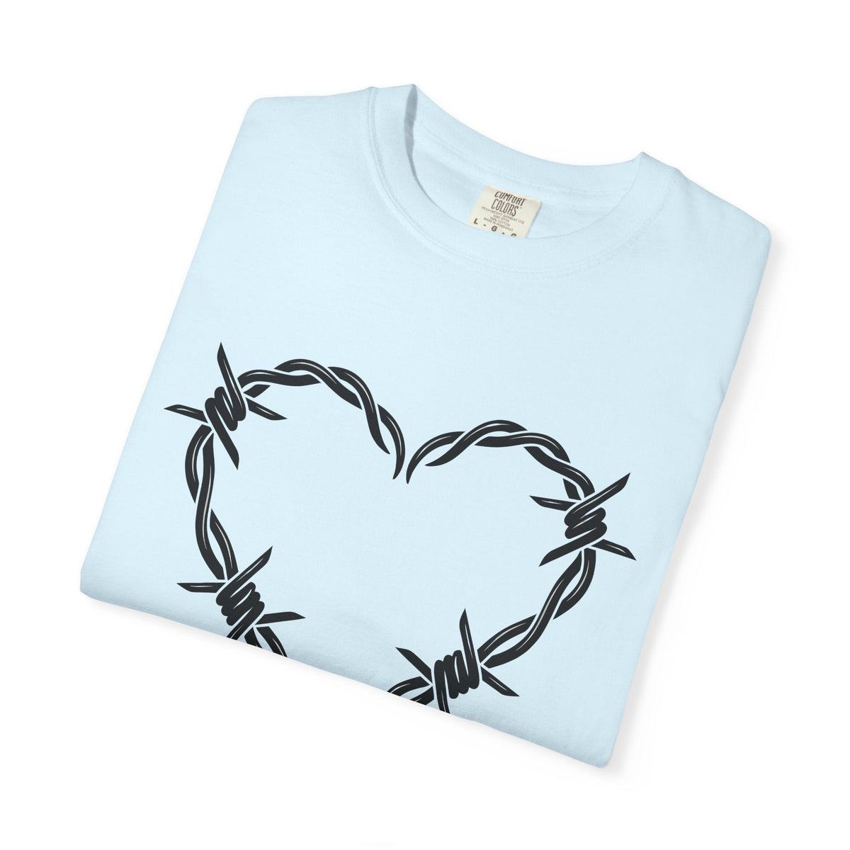 Spiked Wire Heart Shirt Cowgirl Cowboy Gift for Women Heavy product image 8