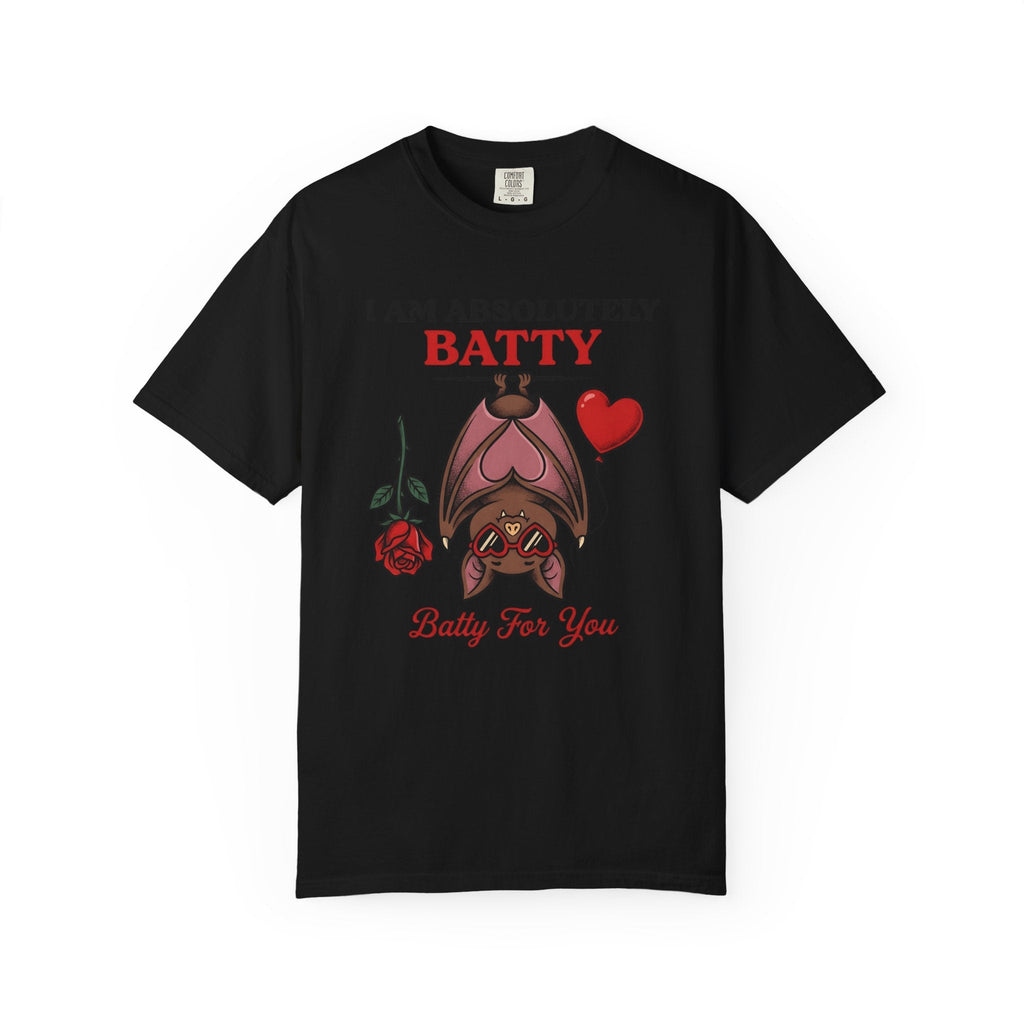Bat Love Shirt Valentine Wildlife Unisex Gift Comic Tee product image 4