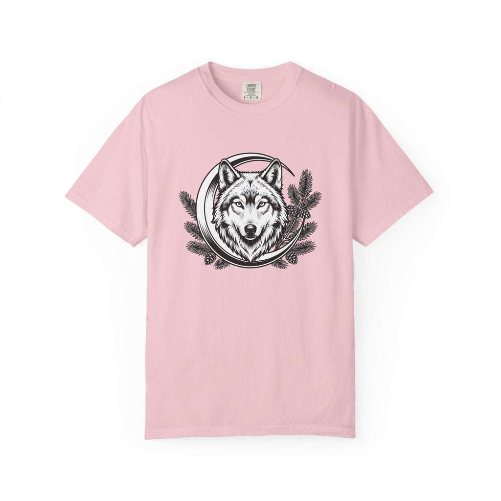 Wolf Face Shirt Boho Chic Outdoors Unisex Gift Sketch Tee product image 3