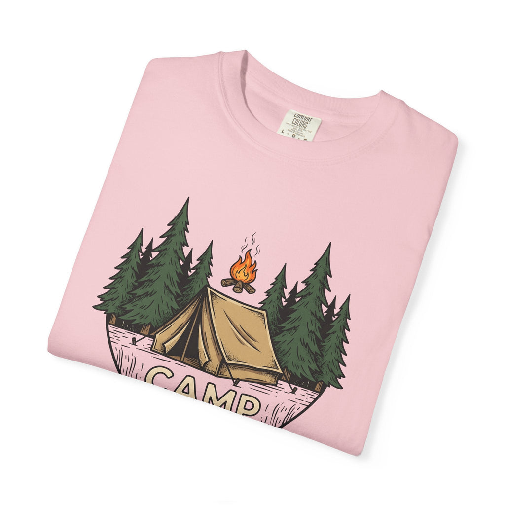 Camping Tent Shirt Adventure Unisex Gift Line Art Tee product image 11