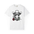 Horse Hat Cowboy Shirt Cowgirl Leather Gift for Women Line Art Tee Cowboy