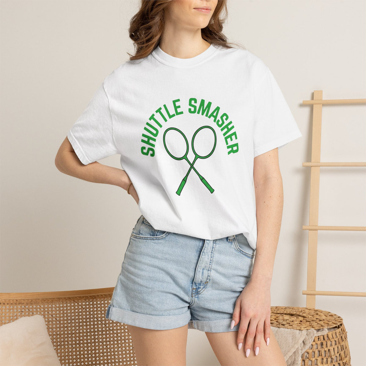 Badminton Rackets Shirt Team Unisex Gift Bold Tee Racquet product image 6