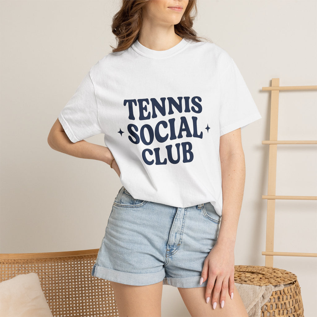 Old Text Design Shirt Tennis Squad Unisex Gift Distressed product image 6