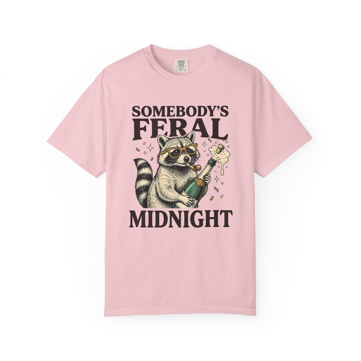 Raccoon Bubbly Shirt Holiday Event Unisex Gift Old School product image 3