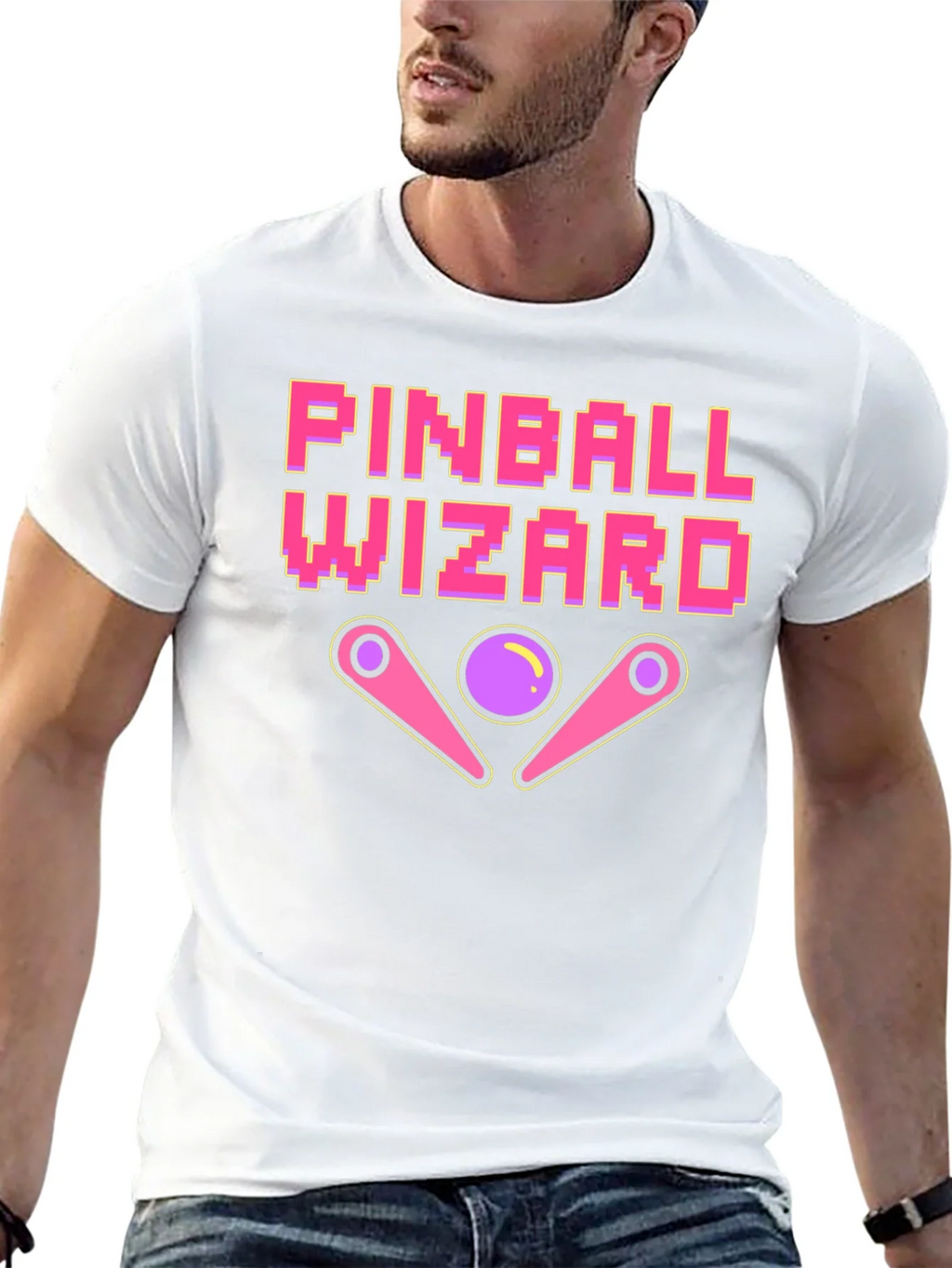Pinball Wizard T-Shirt - Retro Arcade Design product image 12