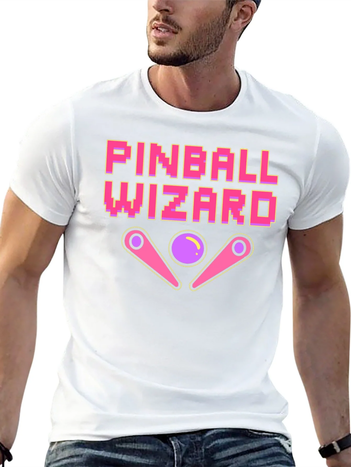 Pinball Wizard T-Shirt - Retro Arcade Design product image 12
