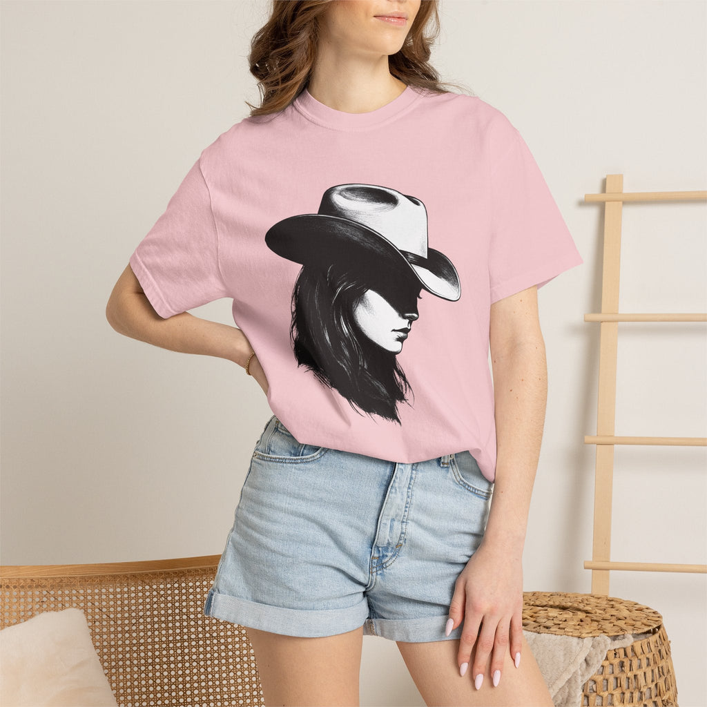 Cowgirl Portrait Shirt Agriculture Gift for Women Cartoon product image 12