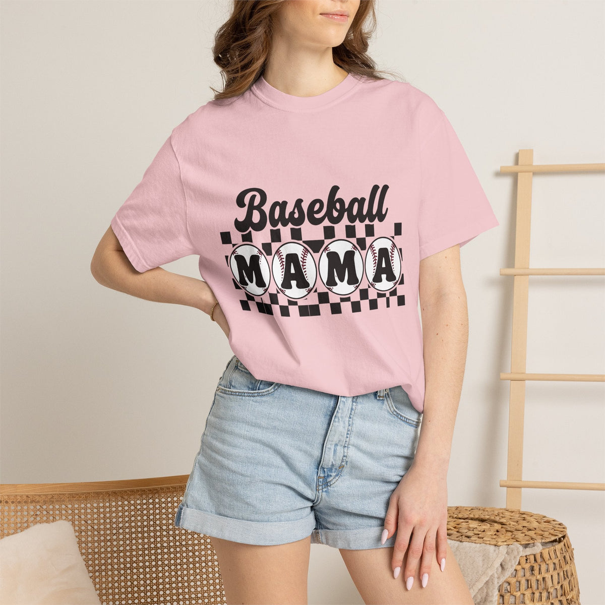 Baseball Mom Shirt Sports Gift for Women Bold Tee T-Shirt product image 12