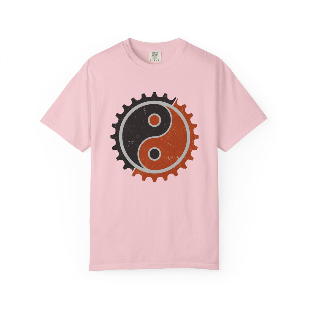Yin Yang Gear Shirt Sports Cycling Unisex Gift Distressed product image 3