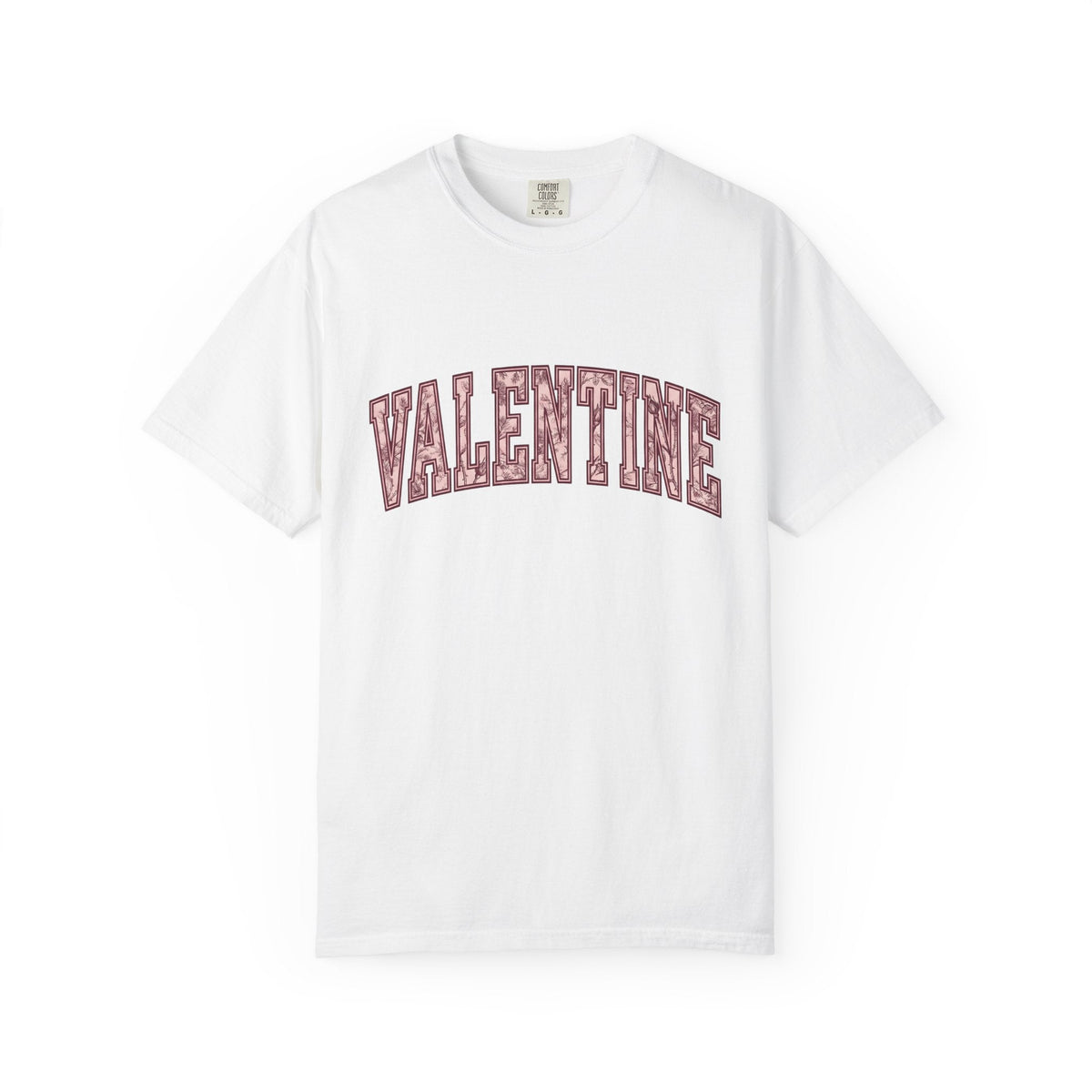 Vintage College Text Shirt Valentine Affection Unisex Gift product image 1
