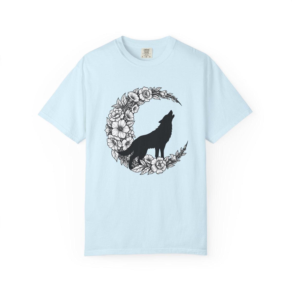 Wolf Moon Shirt Boho Chic Outdoors Unisex Gift Hippie Tee product image 2