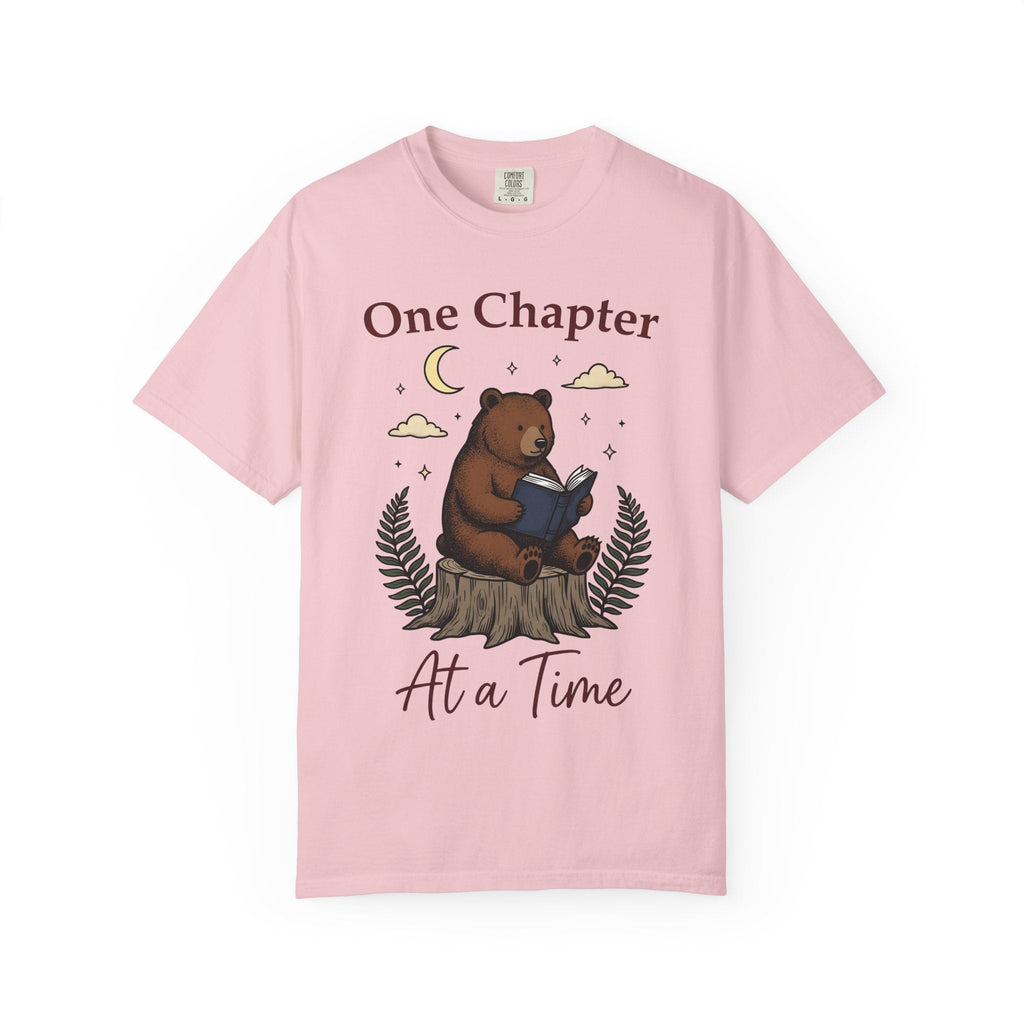 Bear Reading Moonlight Playful T-Shirt – Bookish Animal product image 3