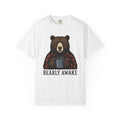 Mug Bear Shirt Christmas Cappuccino Unisex Gift Farmhouse Tee Teddy Bear T-Shirt