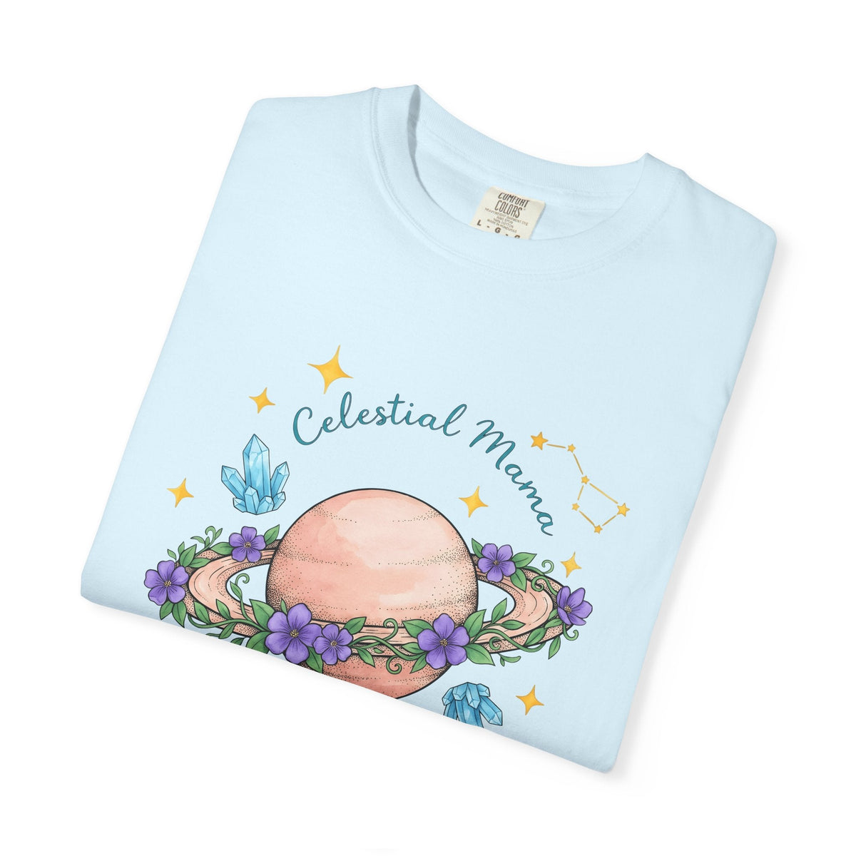 Flower Planet Shirt Boho Chic Astrology Unisex Gift Fantasy product image 8