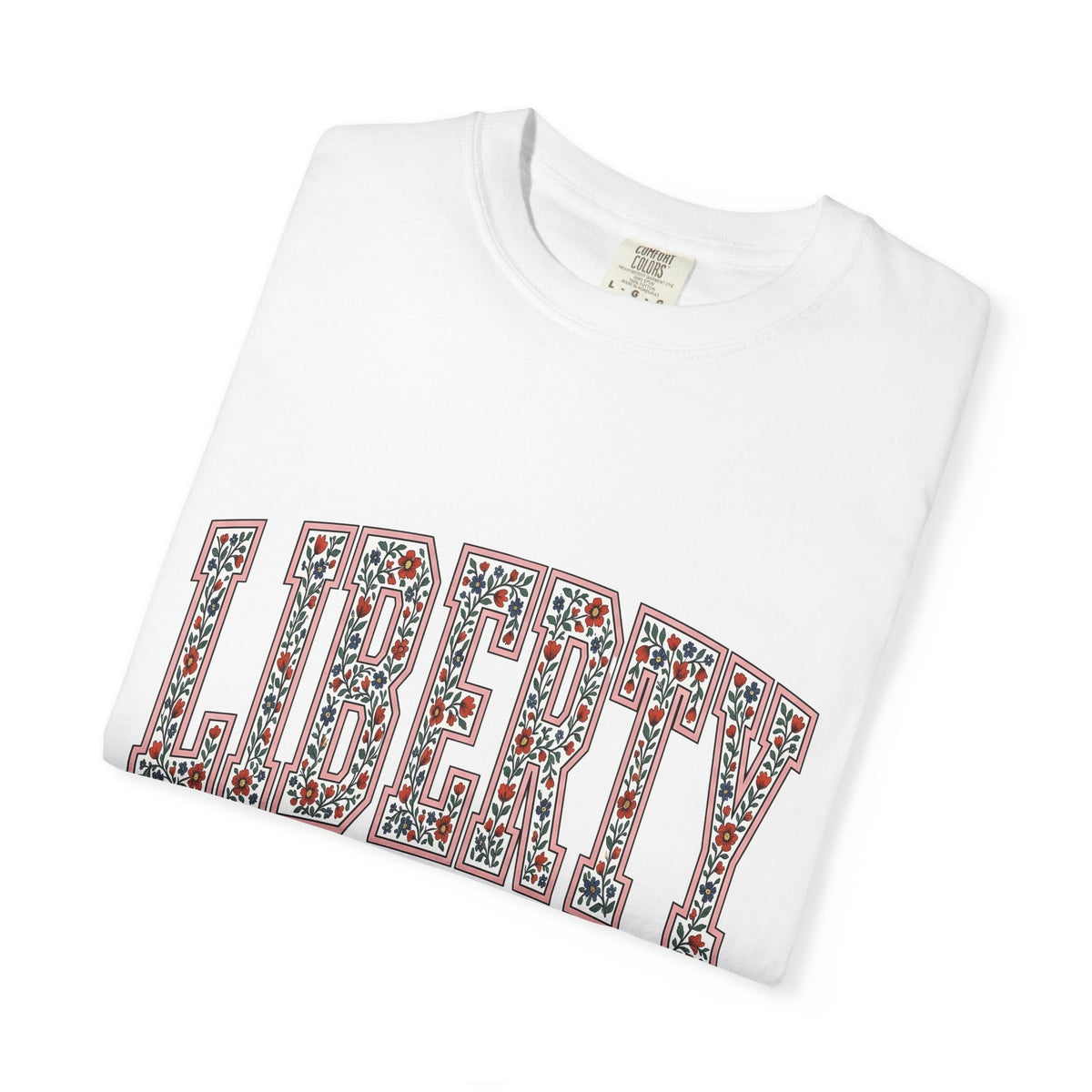 Flower Varsity Letters Shirt America Flag Unisex Gift Retro product image 5