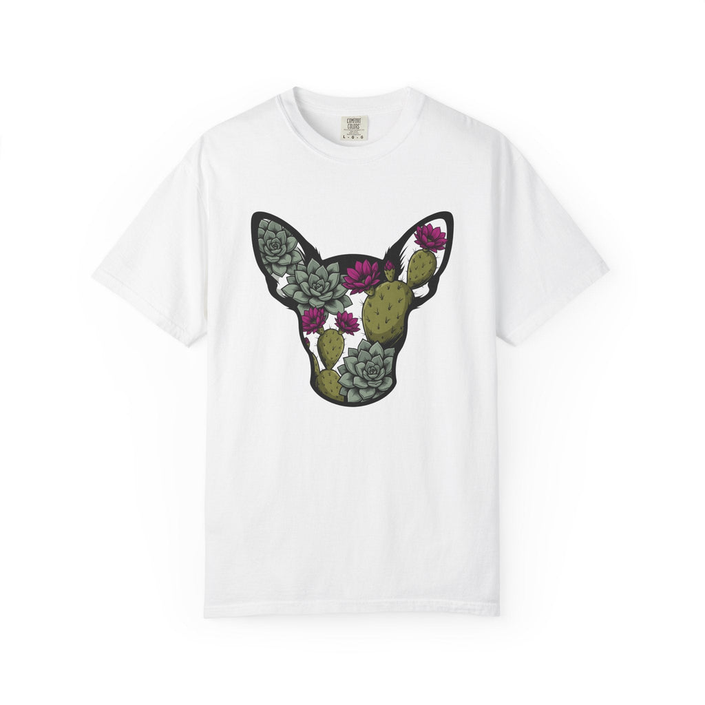 Puppy Flower Crown Shirt Dog Bloom Unisex Gift Vintage Tee product image 1