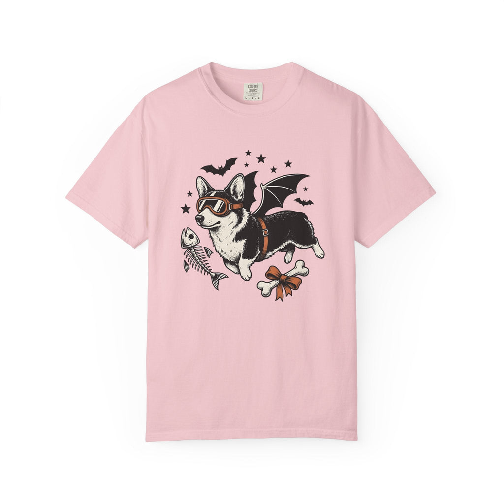 Corgi Bat Wings Shirt Halloween Animal Unisex Gift Neo product image 3