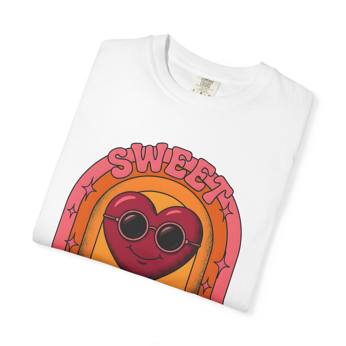 Heart Shades Shirt Valentine Romance Unisex Gift Vintage product image 5