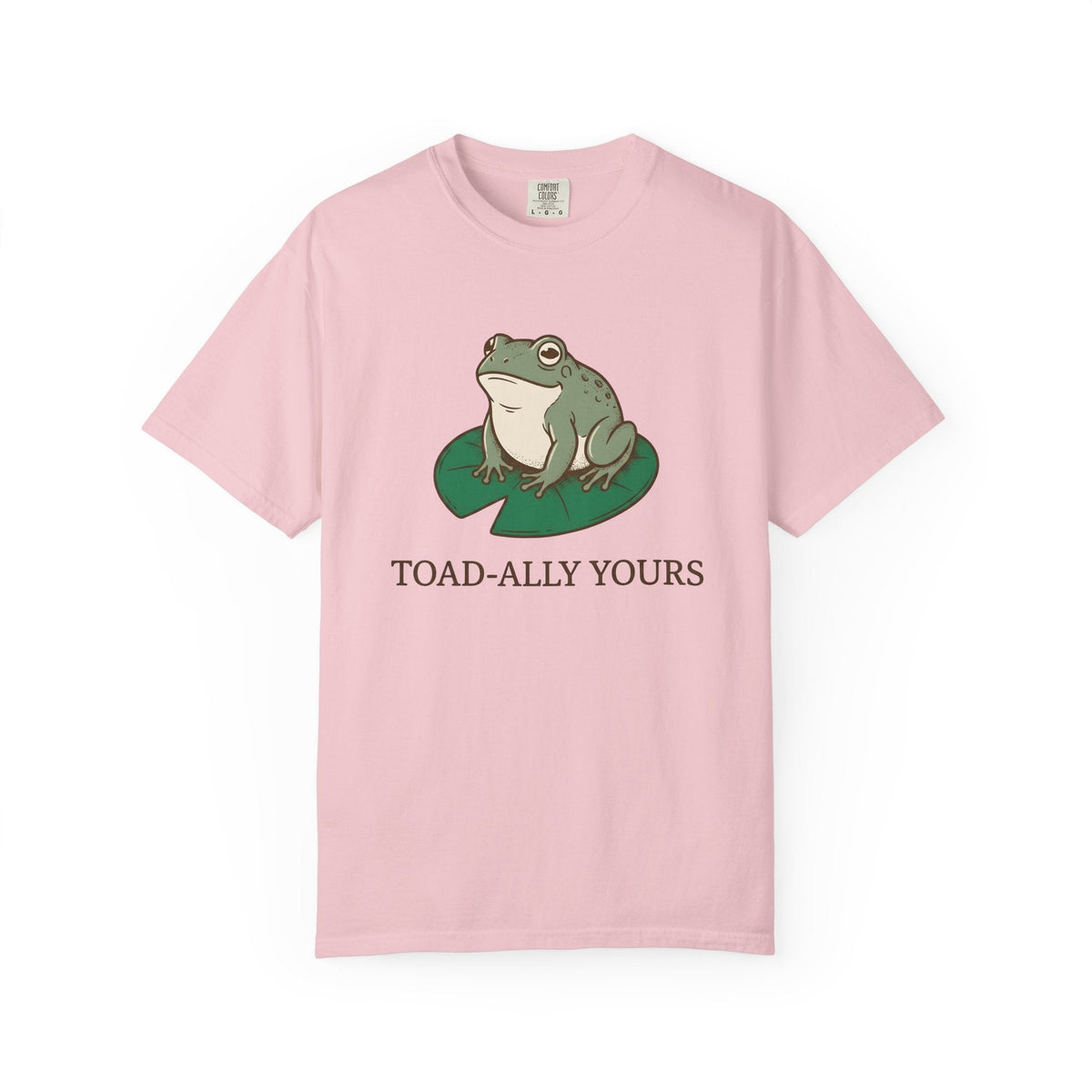 Frog Water Lily Shirt Valentines Wildlife Unisex Gift Comic product image 3