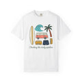 Beach Van Surfboard Shirt Surfing Ocean Unisex Gift Line product image 1