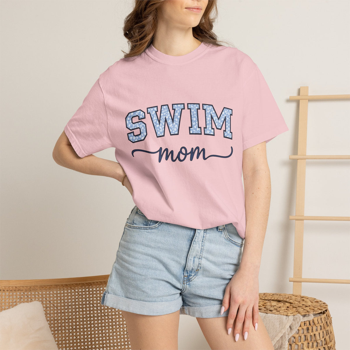 Swim Squad Shirt Sports Parent Gift for Women Collegiate product image 12