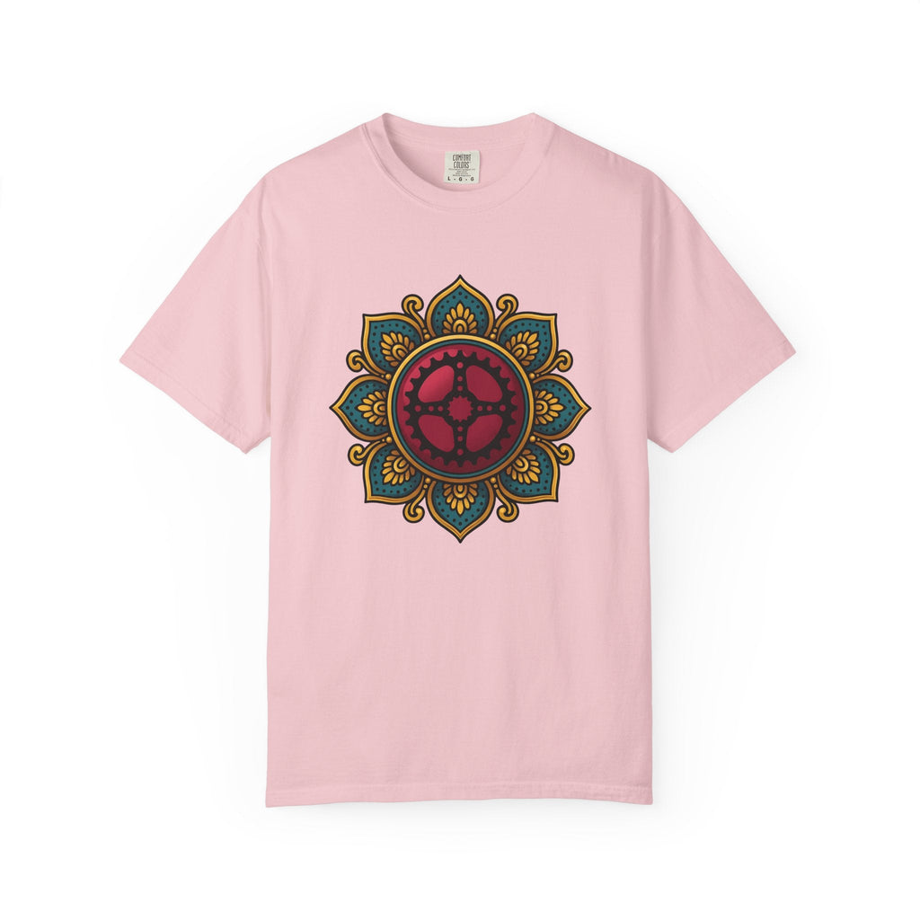 Bike Gear Mandala Shirt Sports Cycling Unisex Gift Boho Tee product image 3