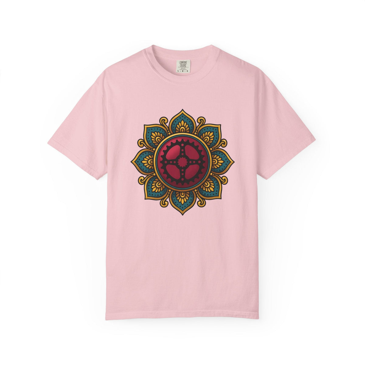Bike Gear Mandala Shirt Sports Cycling Unisex Gift Boho Tee product image 3