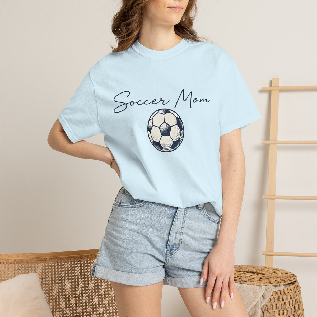 Soccer Ball Shirt Sports Relatives Gift for Women Vintage product image 9