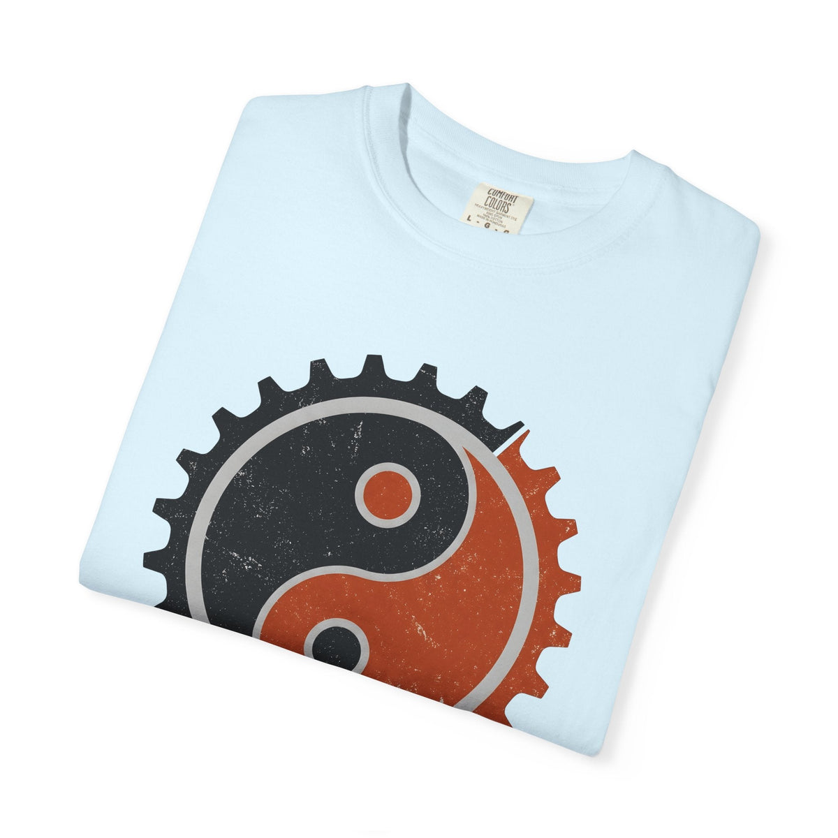Yin Yang Gear Shirt Sports Cycling Unisex Gift Distressed product image 8