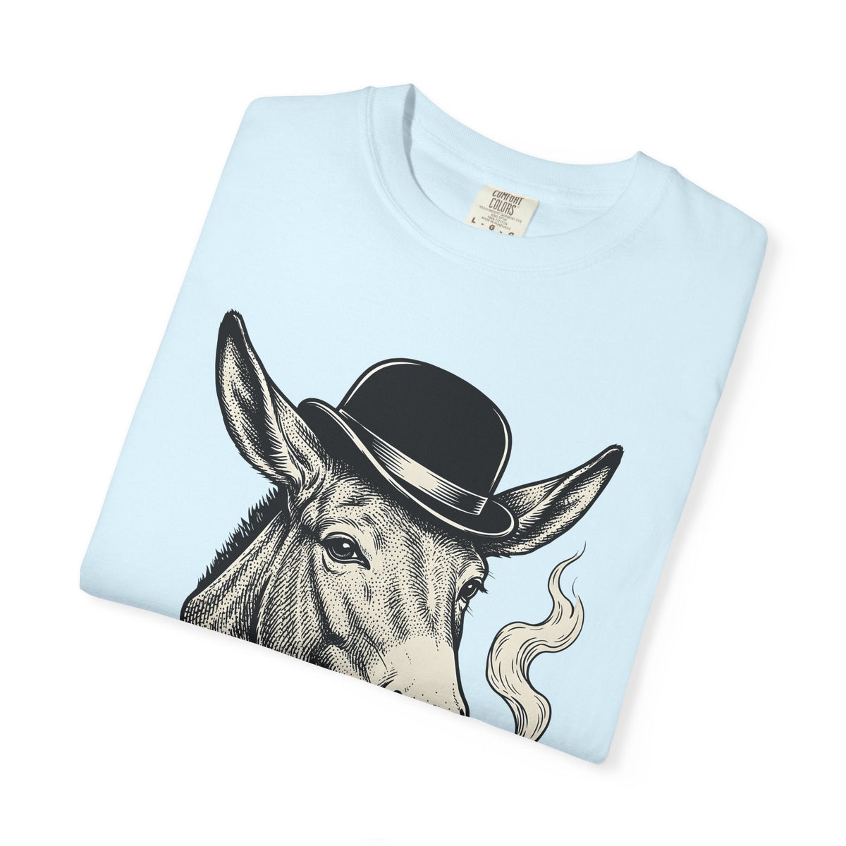 Donkey Hat Shirt Animal Humor Unisex Gift Vintage Tee Burro T-Shirt Pet Fan