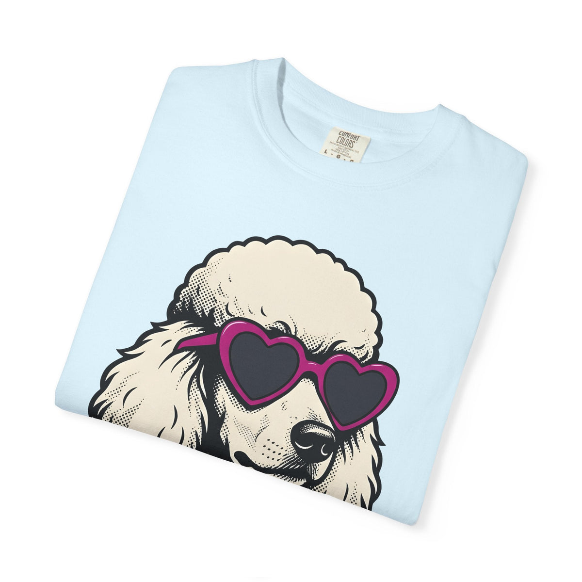 Poodle Dog Shirt Fashion Gift Women Cartoon Tee T-Shirt Fan product image 8