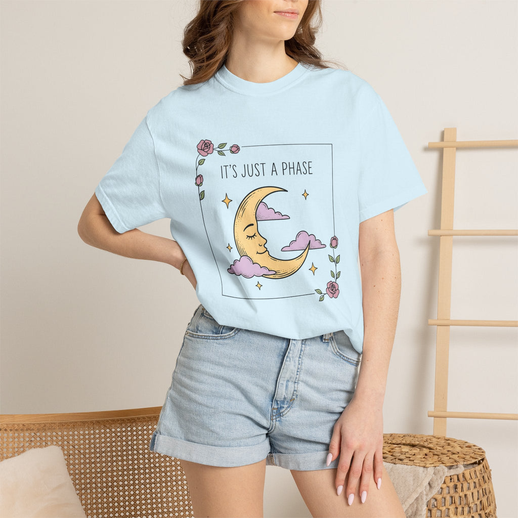 Crescent Moon Shirt Boho Chic Zodiac Unisex Gift Cute Tee product image 9