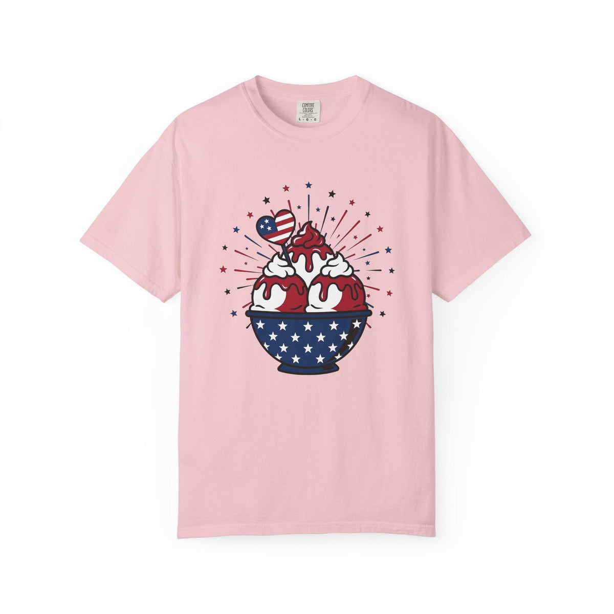 Ice Cream Scoop Shirt Desserts America Unisex Gift Kawaii product image 3