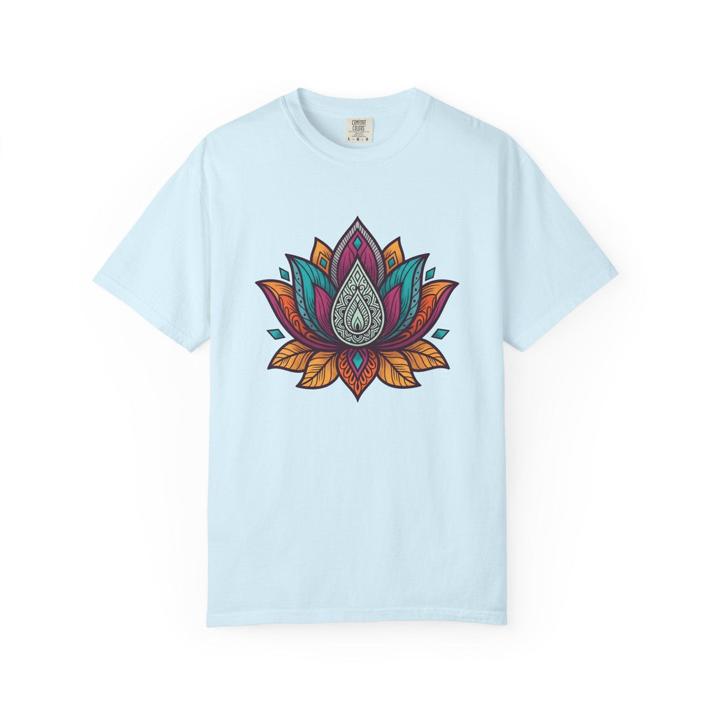 Mandala Lotus Shirt Boho Chic Yoga Unisex Gift Tee Sacred product image 2