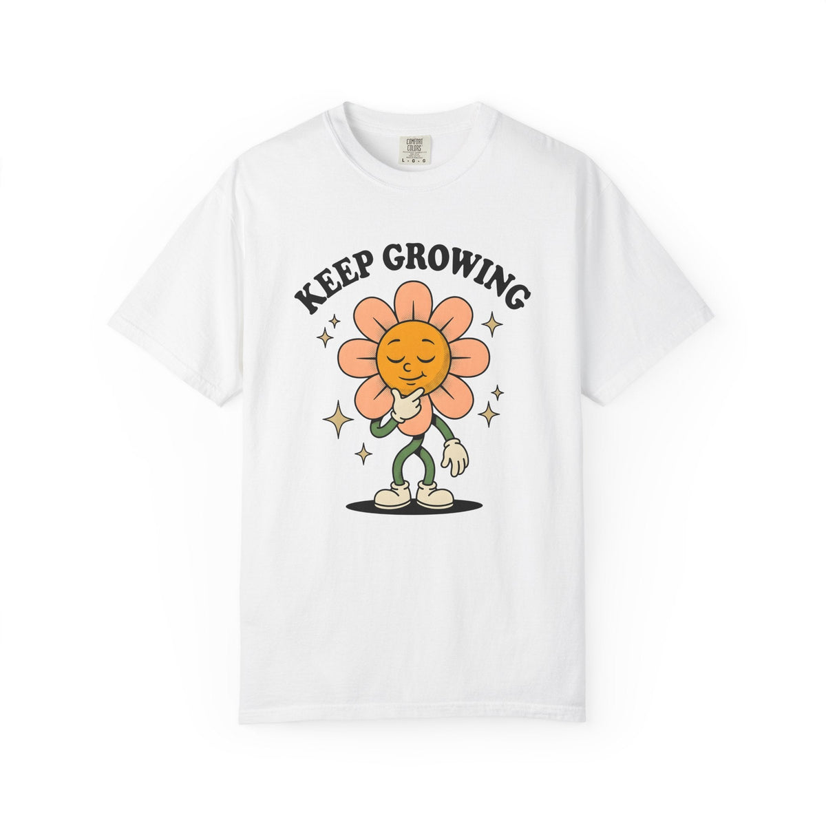 Flower Icon Shirt Funny Encouragement Gift Women Hand Drawn product image 1