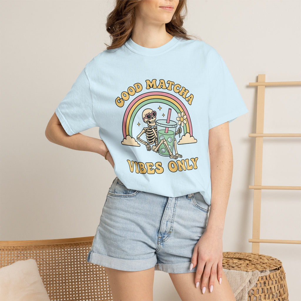 Skull Matcha Latte Shirt Coffee Cartoon Unisex Gift Anime product image 10