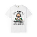 Vintage Woman Coffee Comic T-Shirt – Retro Caffeine Humor product image 1