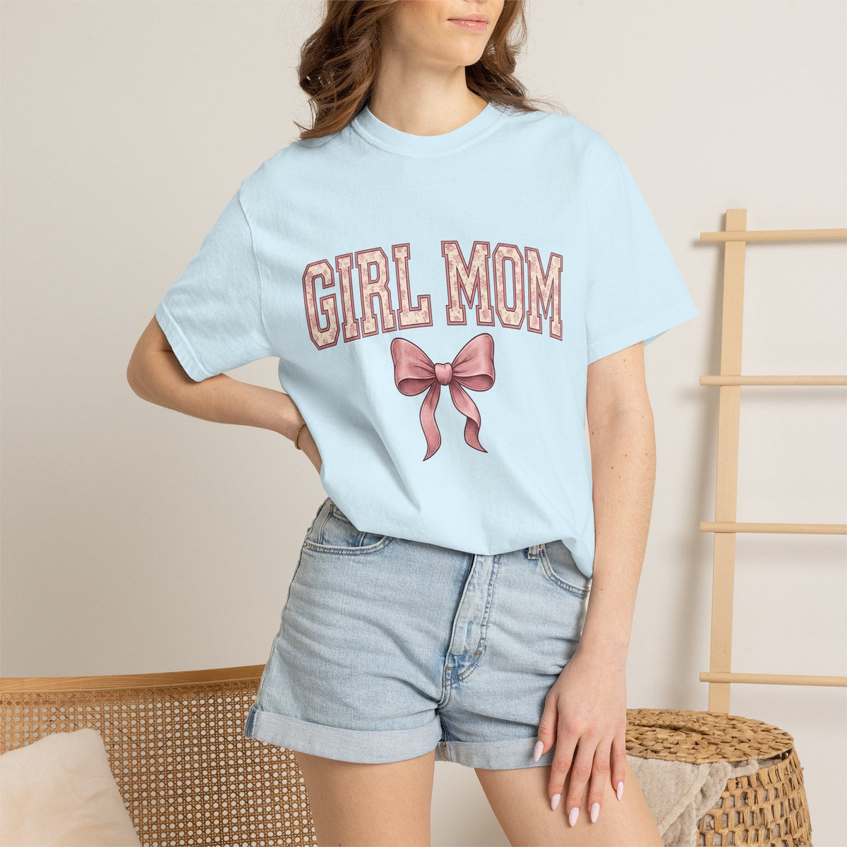 Rosy Bow Shirt Mom Relatives Gift for Women Nostalgic Tee product image 9