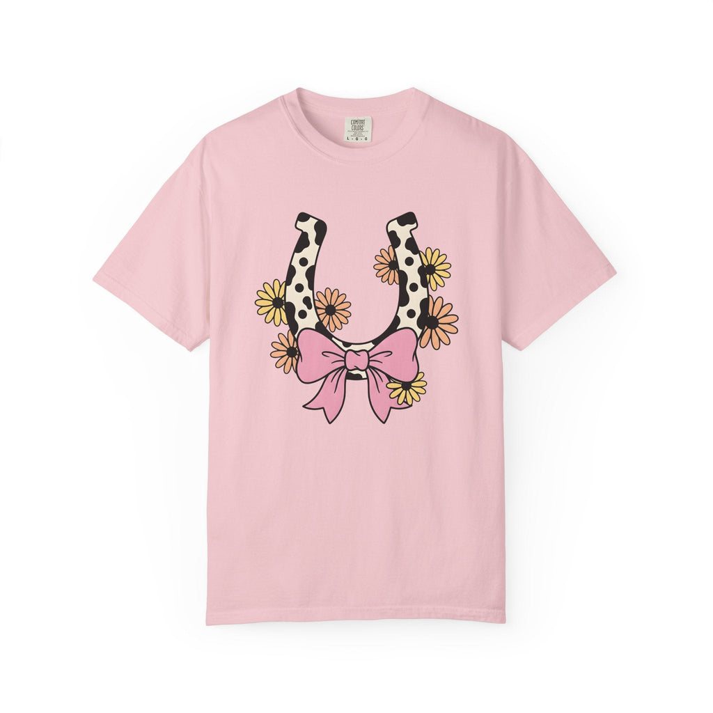 Dairy Print Horseshoe Shirt Cowgirl Ranch Gift Women Gypsy product image 3