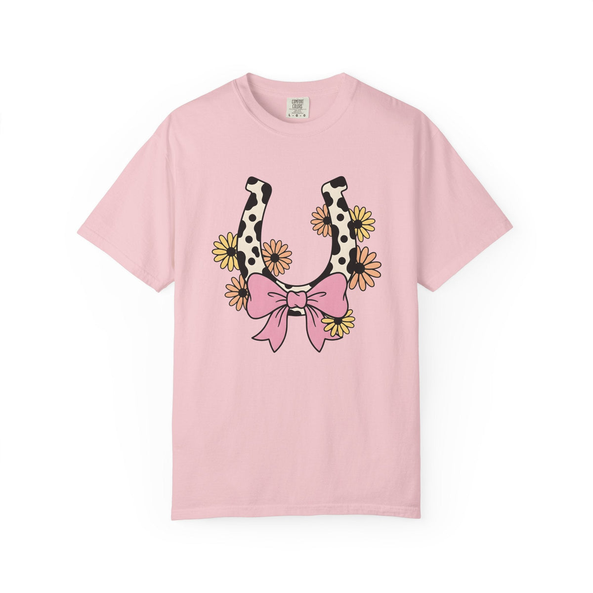 Dairy Print Horseshoe Shirt Cowgirl Ranch Gift Women Gypsy product image 3