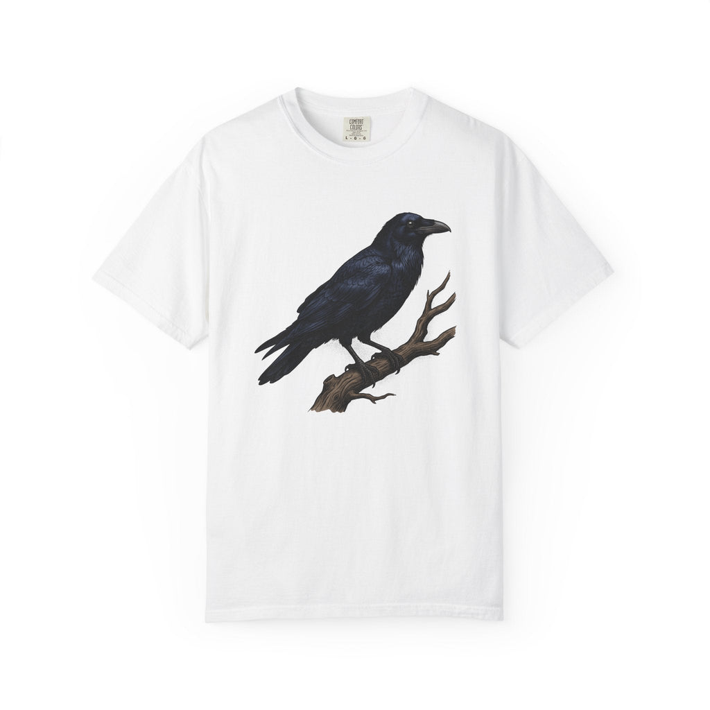 Raven Bird Shirt Halloween Nature Gift Women Gothic Tee product image 1