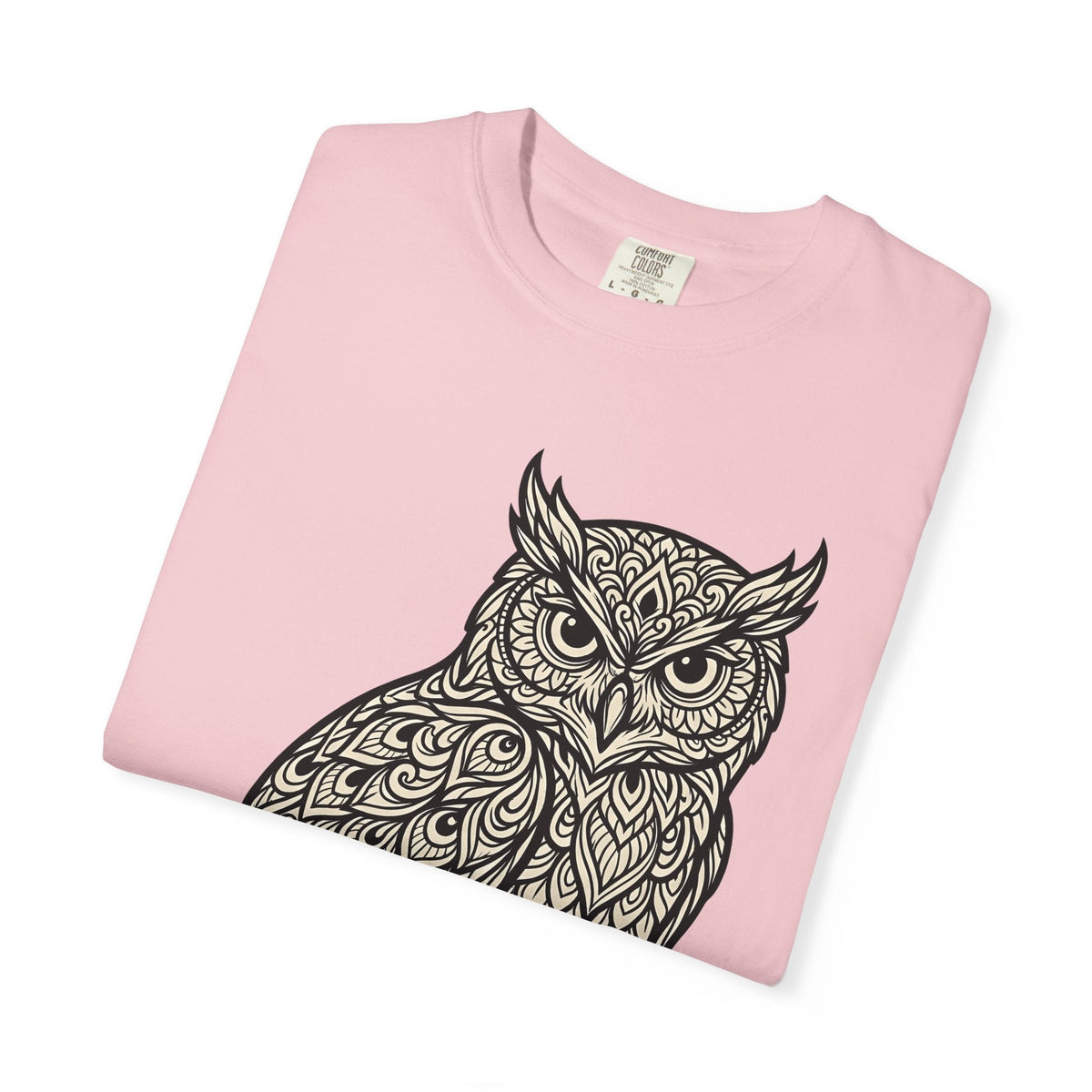 Owl Design Shirt Animals Wildlife Unisex Gift Bohemian Tee product image 11