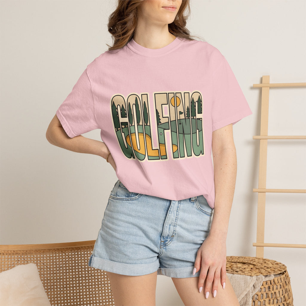 Golf Course Shirt Outdoors Unisex Gift Bold Graphic Tee product image 12