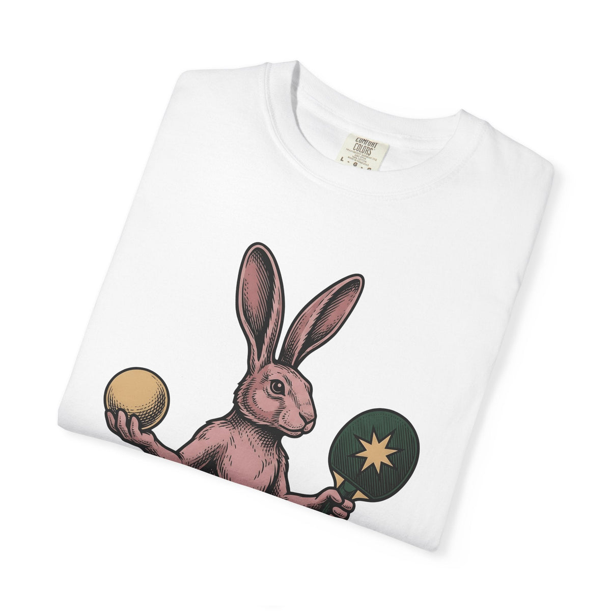 Bunny Ping Pong Shirt Sports Pet Unisex Gift Retro Tee product image 5