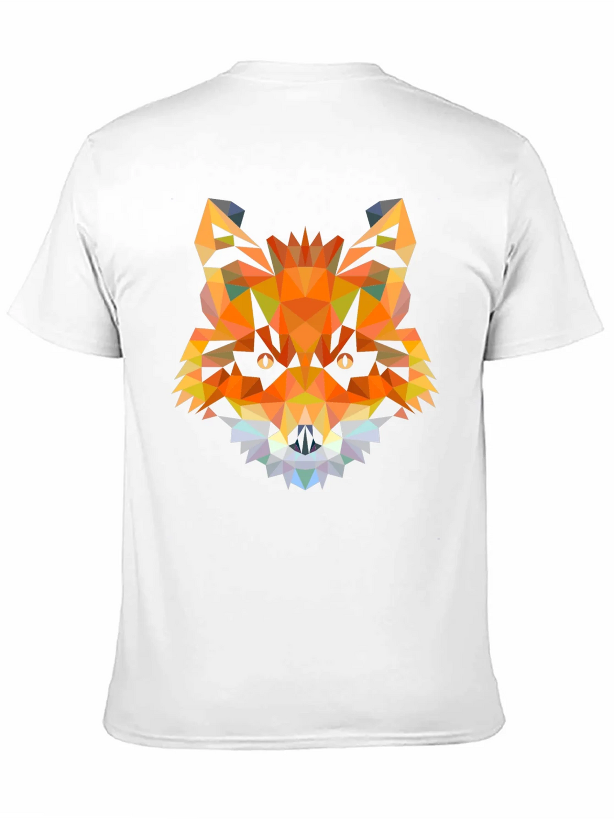 Geometric Fox Head T-Shirt - Modern Graphic Tee product image 10