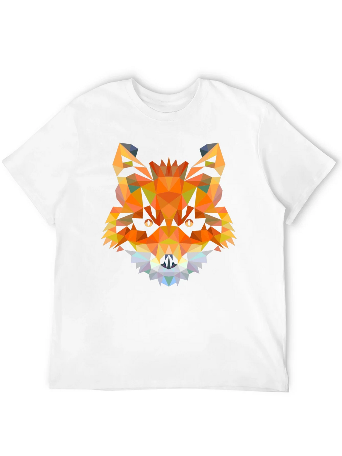 Geometric Fox Head T-Shirt - Modern Graphic Tee product image 11
