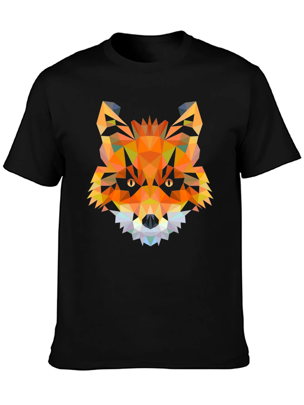 Geometric Fox Head T-Shirt - Modern Graphic Tee product image 3