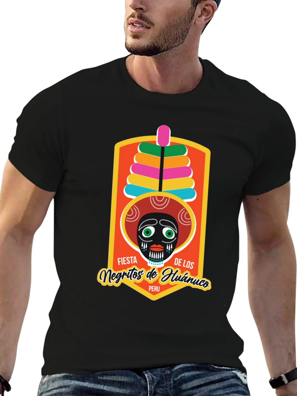 Fiesta de los Negritos T-Shirt Peru Culture product image 6
