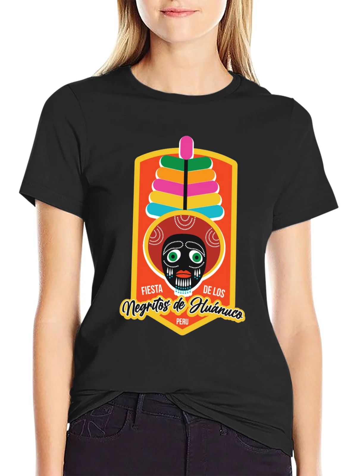 Fiesta de los Negritos T-Shirt Peru Culture product image 2