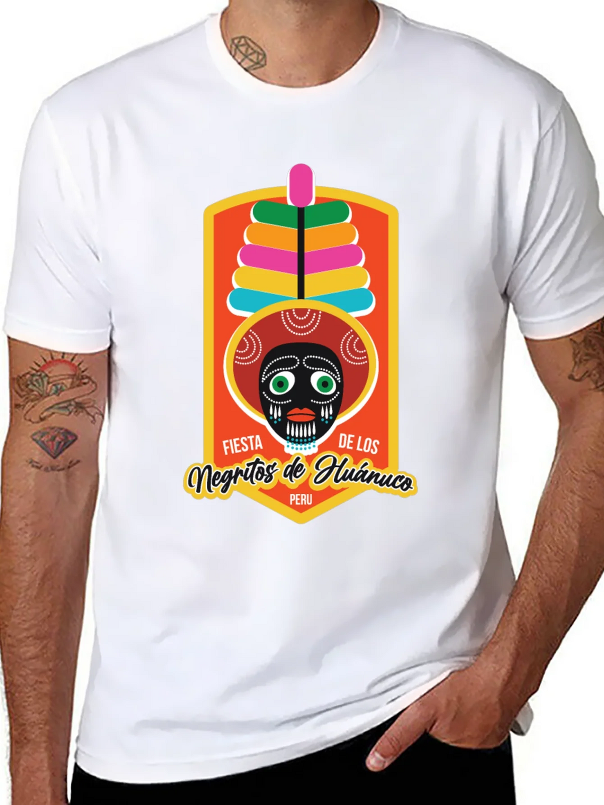 Fiesta de los Negritos T-Shirt Peru Culture product image 7
